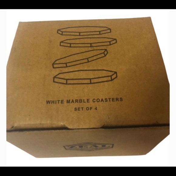 Zeal Living Causebox Marble Coasters - Picture 3 of 3